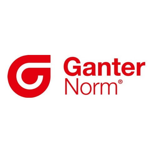 Miniraster GN 822.6 d1 5mm d2 M 10mm m. Rastsperre Ganter