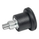 Miniraster GN 822.6 d1 7mm d2 M 12mm m. Rastsperre Ganter