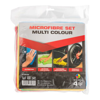 Mircofasertuch bunt 40 x40cm