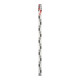 Mire télescopique Nedo L.1,22-4m 4 pcs. avec niveau à bulle-1