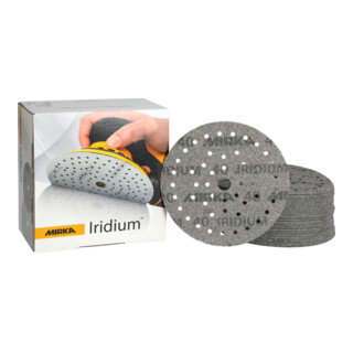 Mirka Abrasif papier IRIDIUM 150 mm Grip 50L 40