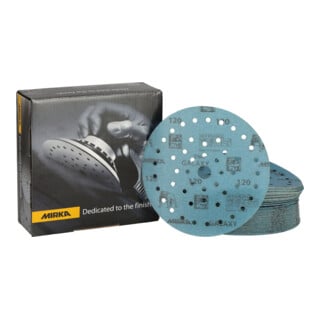 Mirka Abrasifs GALAXY 150 mm Grip Multifit 120, pack de 50 pièces
