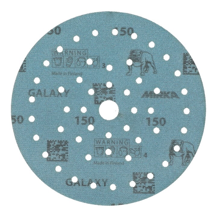 Mirka Abrasifs GALAXY 150 mm Grip Multifit 150, pack de 50