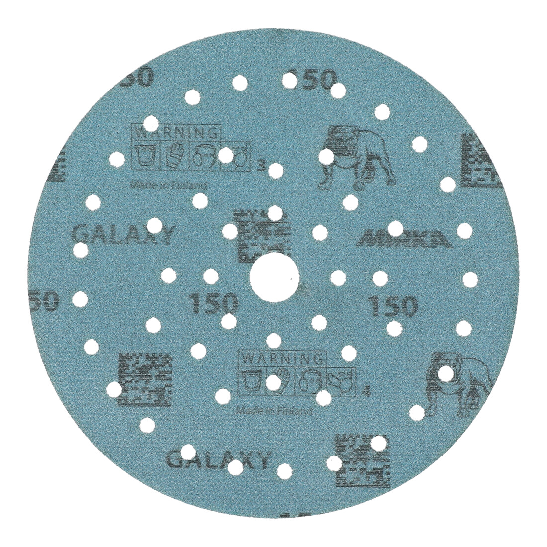 Mirka Abrasifs GALAXY 150 mm Grip Multifit 150, pack de 50