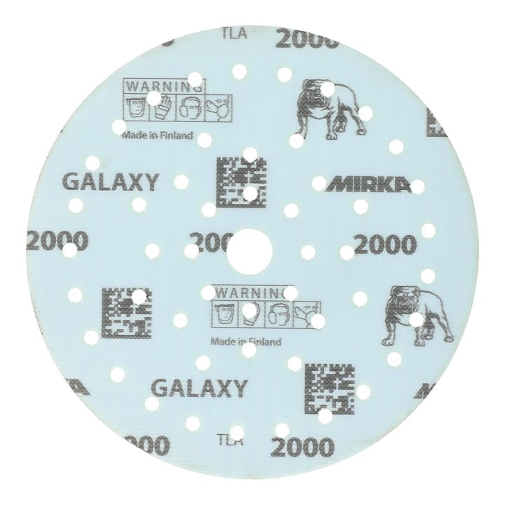 Mirka Abrasifs GALAXY 150 mm Grip Multifit 2000, pack de 50 pièces