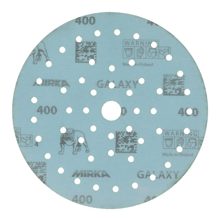 Mirka Abrasifs GALAXY 150 mm Grip Multifit 400, pack de 50 pièces