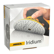 Mirka Abrasifs papiers IRIDIUM 150 mm Grip 121L 800, paquet de 50-4
