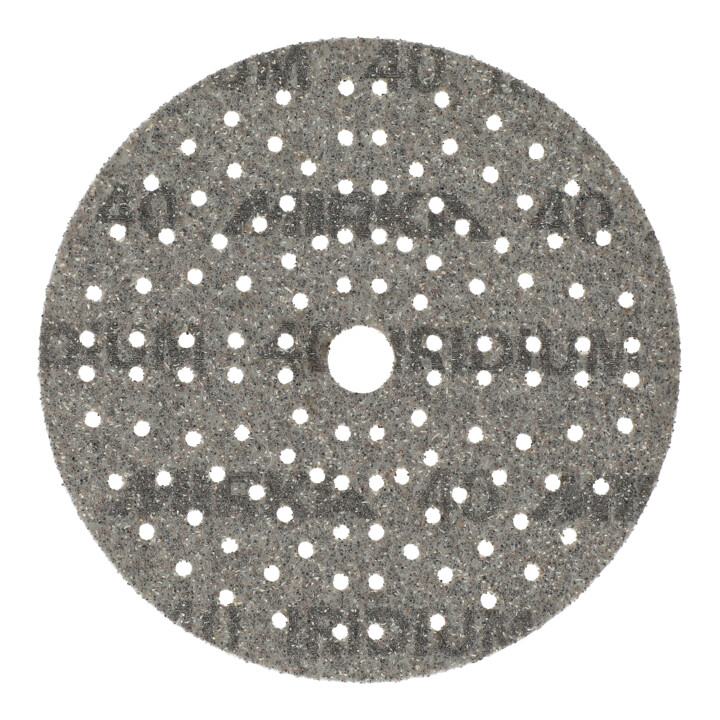 MIRKA Disque abrasif à velcro (CER) multi-trous, Ø 150 mm, grain 40