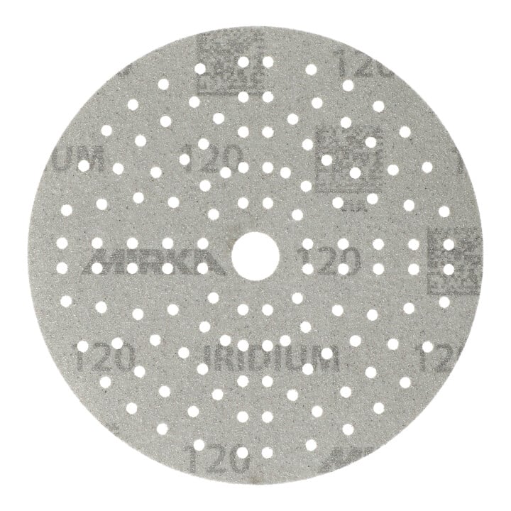 MIRKA Disque abrasif auto-agrippant (CER) multi-trous, Ø 150 mm, grain 120
