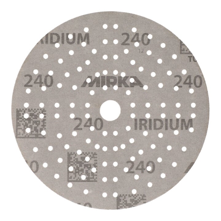 MIRKA Disque abrasif auto-agrippant (CER) multi-trous, Ø 150 mm, grain 240