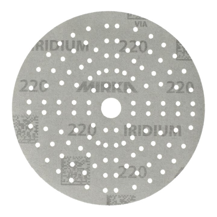 Mirka Disque abrasif IRIDIUM 150 mm Grip 121L 220