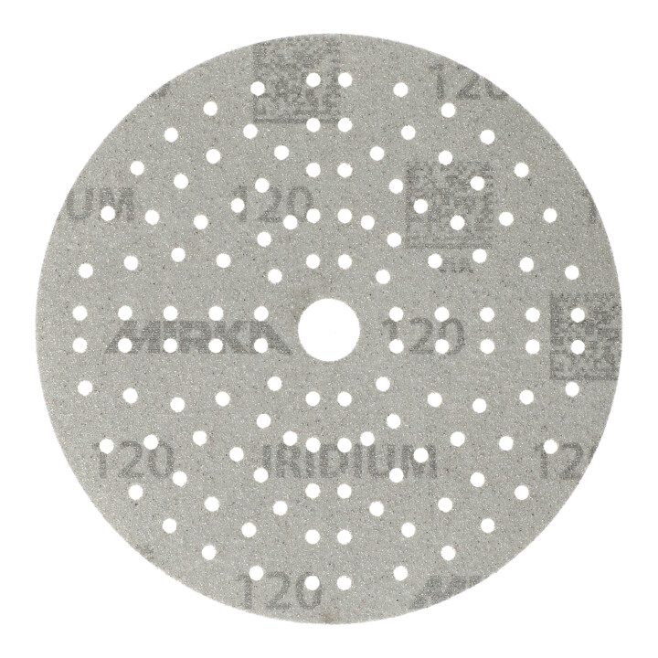 MIRKA Klett-Schleifscheibe (CER) Multilochung,Ø 150 mm, Körnung: 120