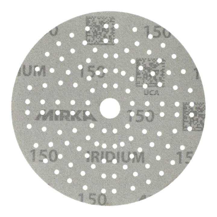 MIRKA Klett-Schleifscheibe (CER) Multilochung,Ø 150 mm, Körnung: 150