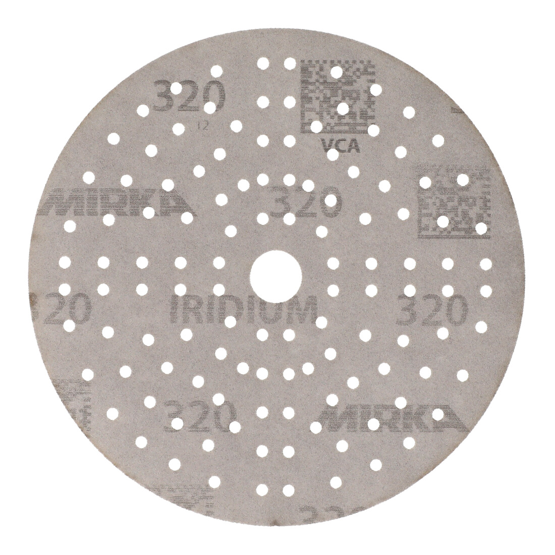 MIRKA Klett-Schleifscheibe (CER) Multilochung,Ø 150 mm, Körnung: 320