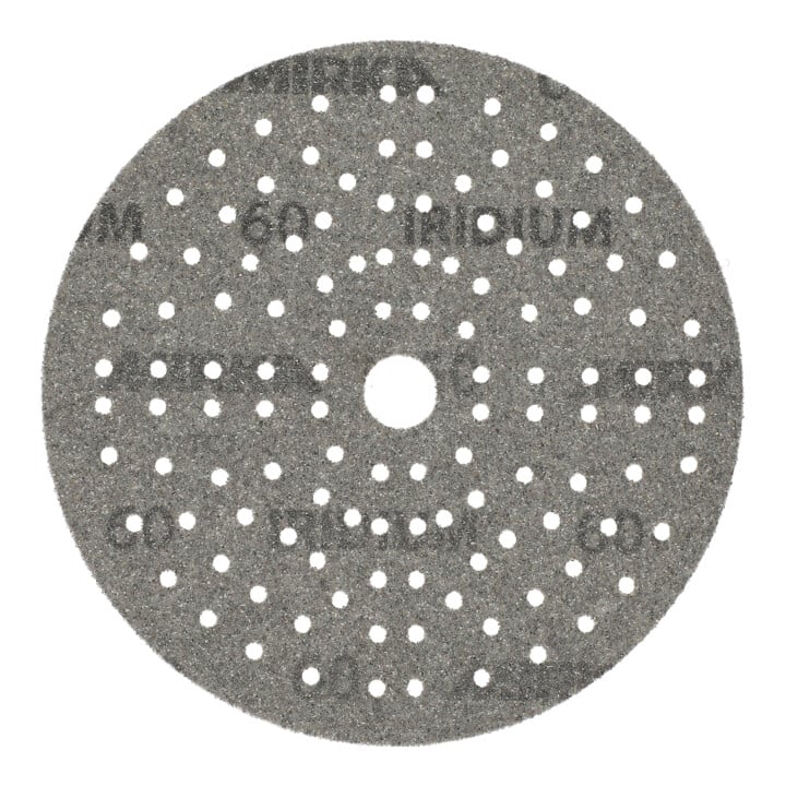 MIRKA Klett-Schleifscheibe (CER) Multilochung,Ø 150 mm, Körnung: 60