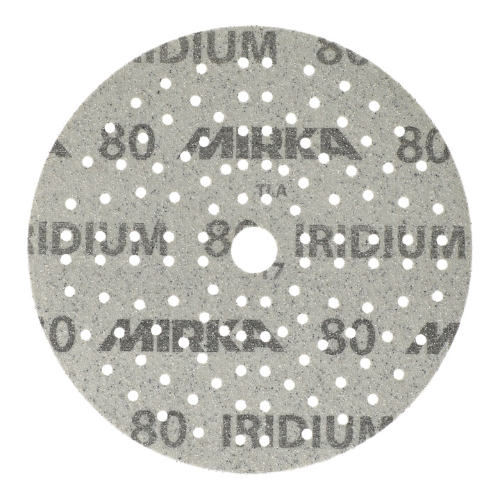 MIRKA Klett-Schleifscheibe (CER) Multilochung,Ø 150 mm, Körnung: 80