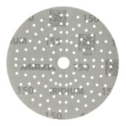 MIRKA Klittenband-schuurpad (CER) met meerdere gaten, Ø 150 mm, korrel 150-4