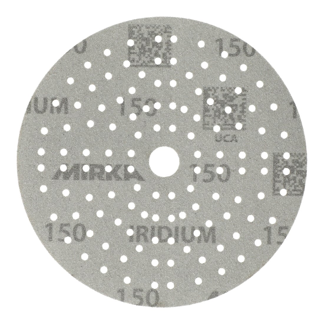 MIRKA Klittenband-schuurpad (CER) met meerdere gaten, Ø 150 mm, korrel 150