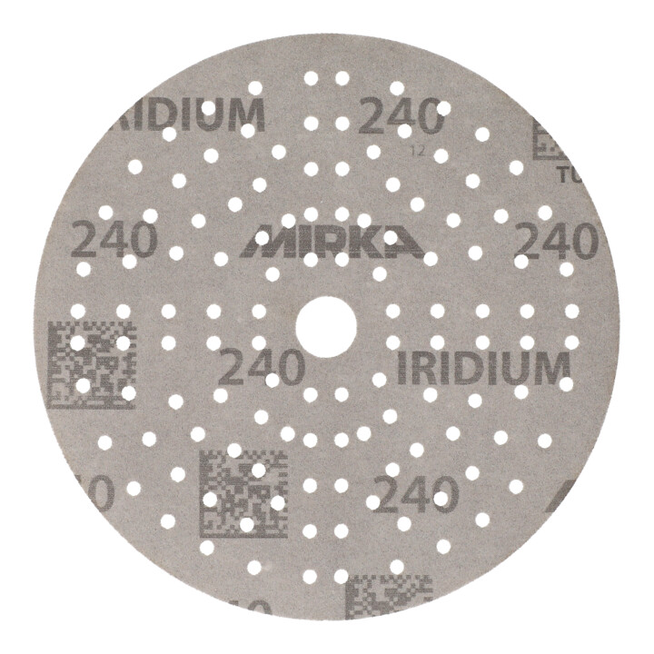 MIRKA Klittenbandschijf (CER) met meerdere gaten, Ø 150 mm, korrel 240