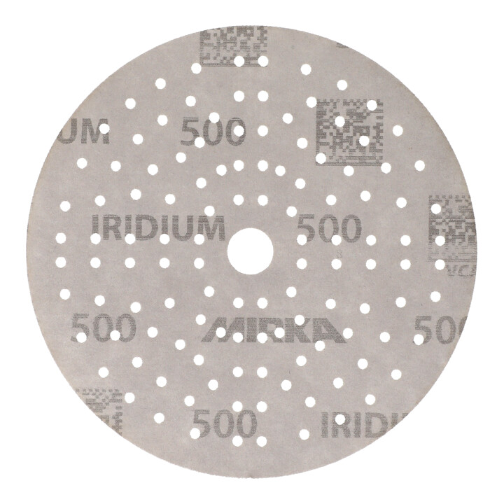 MIRKA Klittenbandschijf (CER) met meerdere gaten, Ø 150 mm, korrel 500