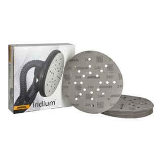 Mirka Papierschleifmittel IRIDIUM 225mm Grip 240 25er Pack