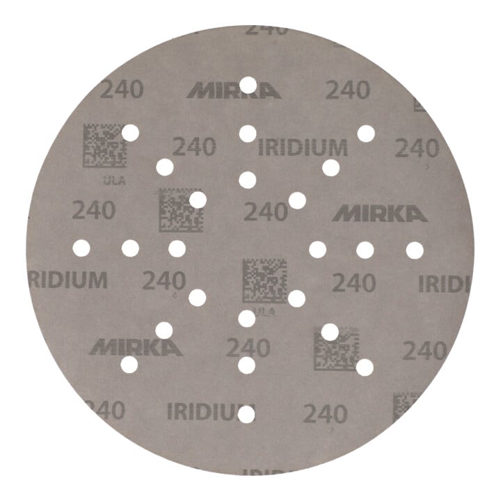 Mirka Papierschleifmittel IRIDIUM 225mm Grip 240 25er Pack