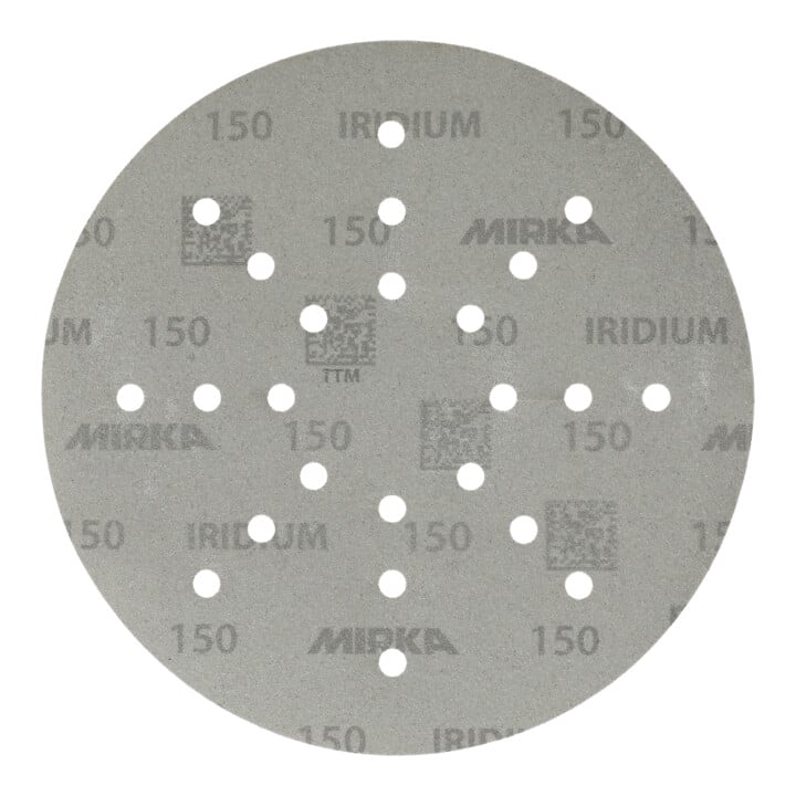 Mirka Papierschleifmittel IRIDIUM 225mm Grip 24L 150 25/Pack