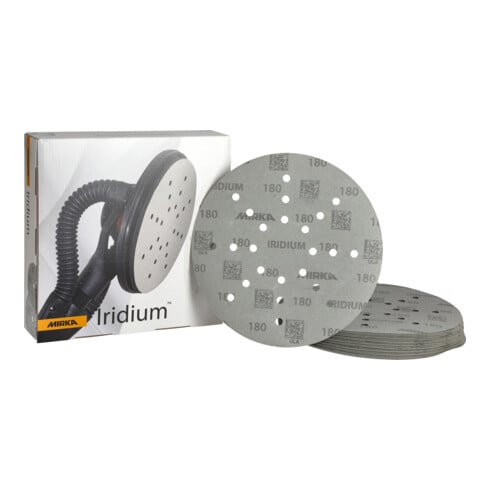 Mirka Papierschleifmittel IRIDIUM 225mm Grip 24L 180 25er Pack