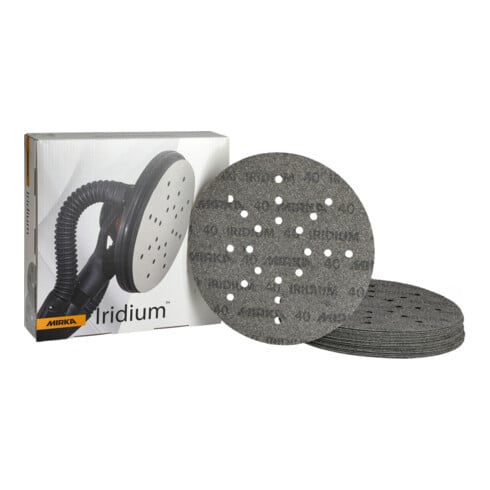 Mirka Papierschleifmittel IRIDIUM 225mm Grip 24L 40 25/Pack