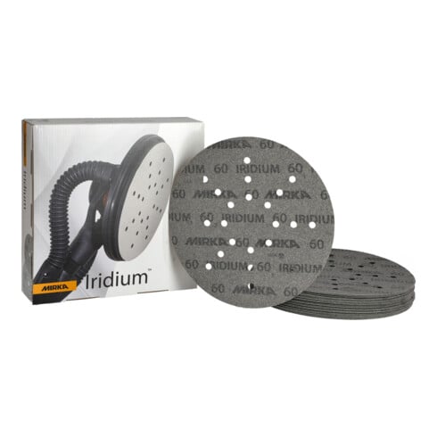 Mirka Papierschleifmittel IRIDIUM 225mm Grip 24L 60 25/Pack
