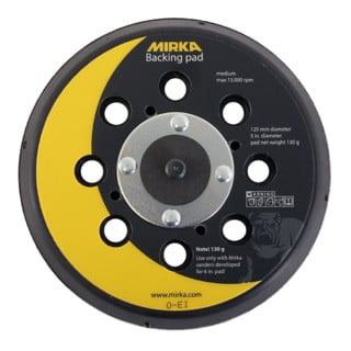 Mirka Plateau abrasif Abranet 125 mm 5/16" Grip 28L 130 g avec M