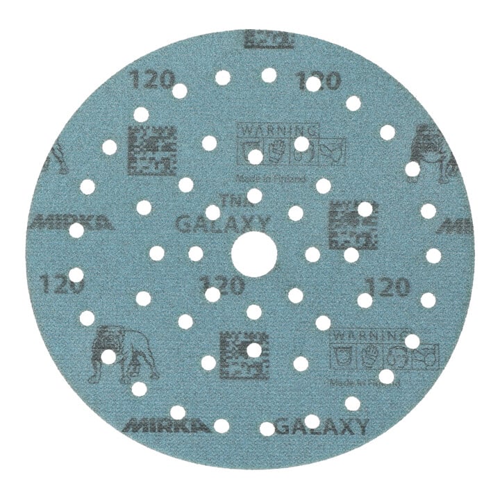 Mirka Schleifmittel GALAXY 150mm Grip Multifit 120 50er Pack