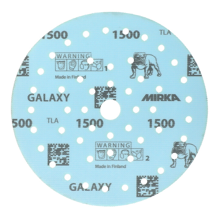 Mirka Schleifmittel GALAXY 150mm Grip Multifit 1500 50 Packung