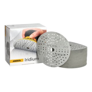 Mirka Schleifscheibe IRIDIUM 150mm Grip 121L 220