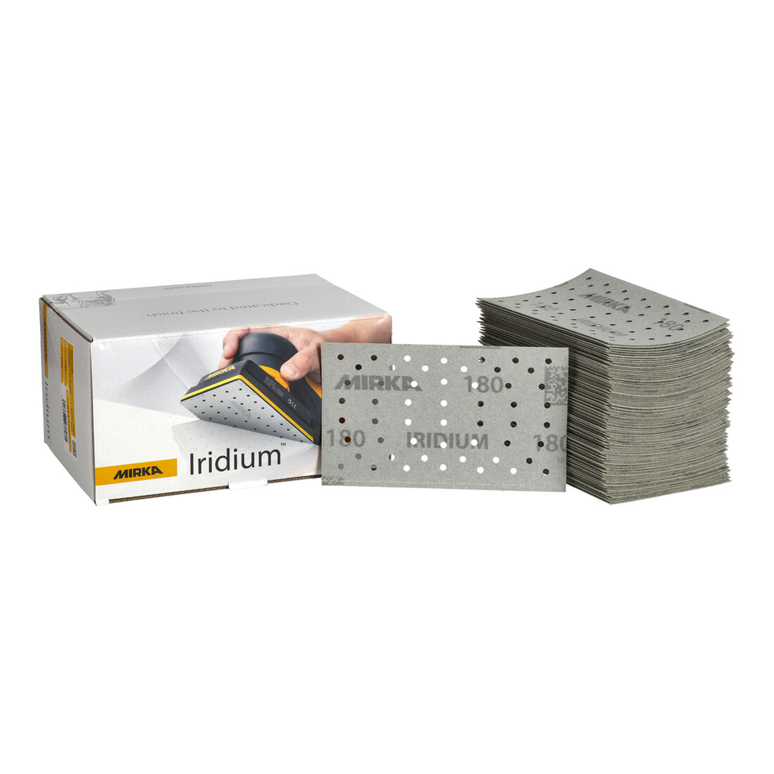 Mirka Schleifstreifen IRIDIUM 81x133mm Grip 54L 180
