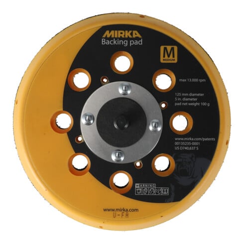 Mirka Schleifteller Abranet 125mm 5/16" Grip 28L M