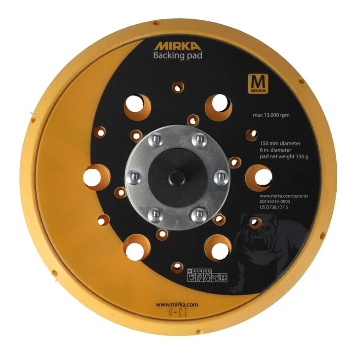 Mirka Schleifteller Abranet 150mm 5/16" Grip 48L Medium