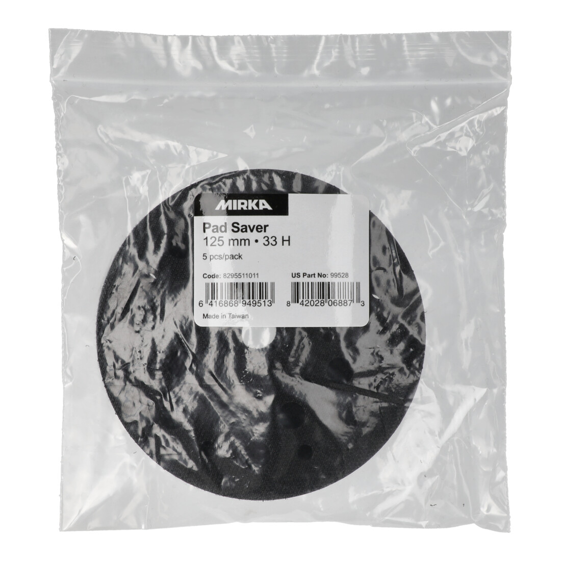 Mirka Schutzauflage 125mm 33L 5/Pack