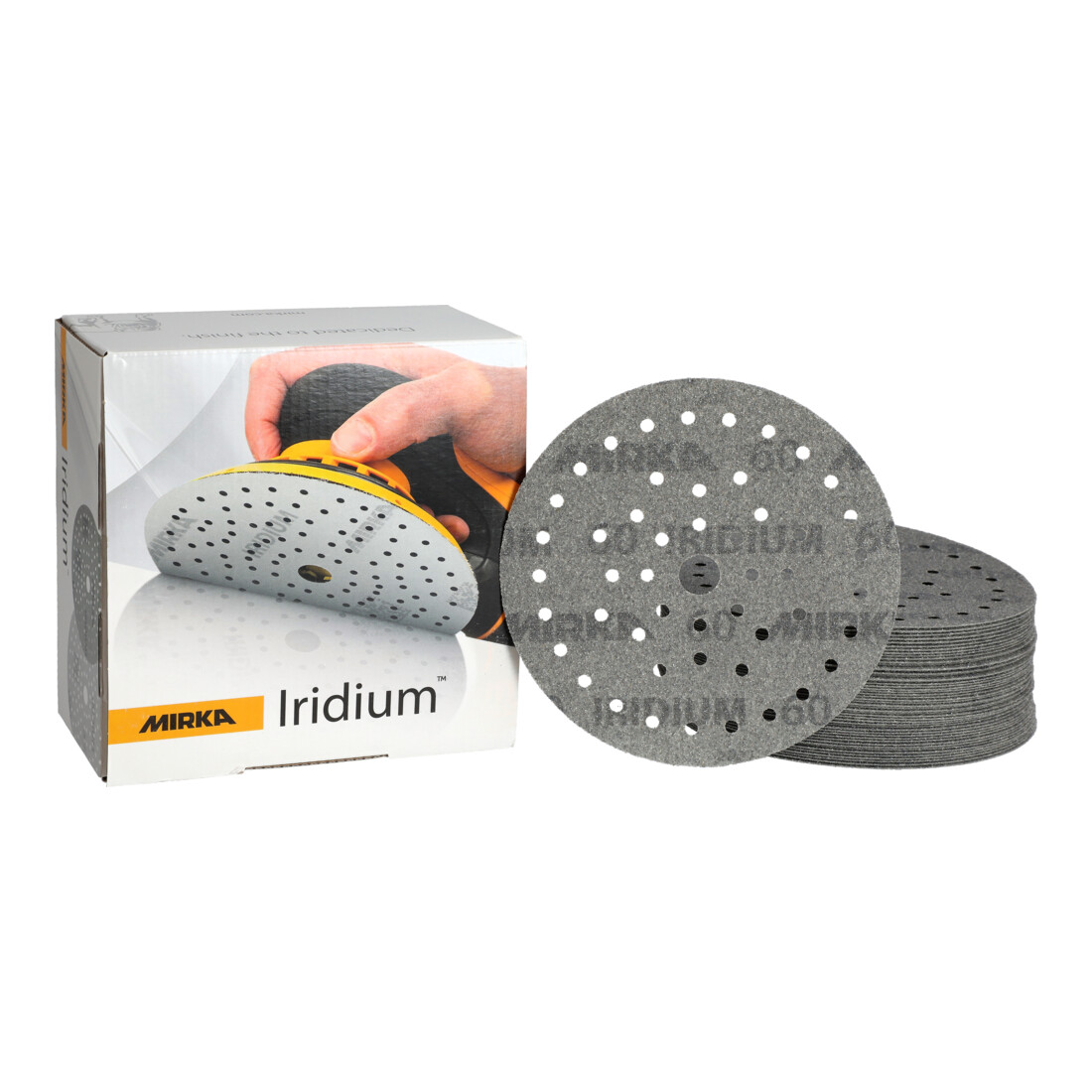 Mirka Schuurpapier IRIDIUM 150 mm Grip 60