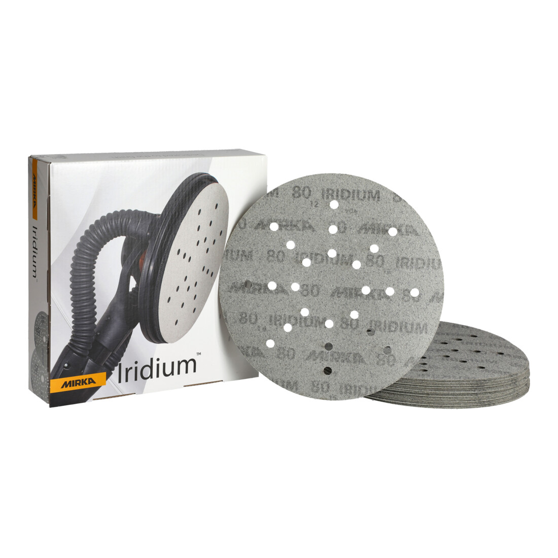Mirka Schuurpapier IRIDIUM 225mm Grip 24L 80