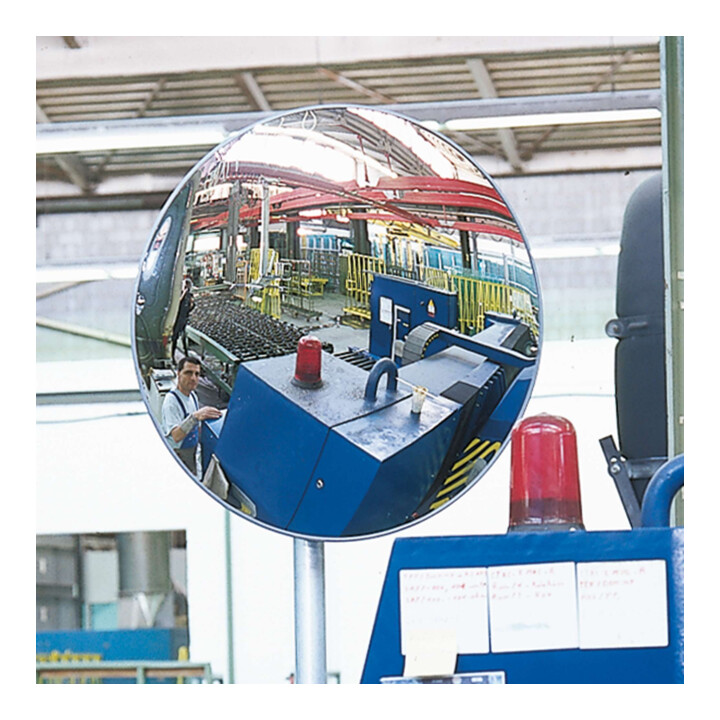 Miroir d'observation Moravia DETEKTIV en verre acrylique rond 400 mm + support mural
