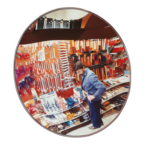 Moravia Miroir d’observation DETEKTIV en acrylique rond Ø 800 mm + support mural