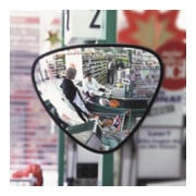 Moravia Miroir d’observation triangulaire en acrylique avec support mural et serre-joint-3
