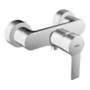 Mitigeur douche Hansa EH HANSALIGNA DN 15, G1/2", chromé pour montage mural