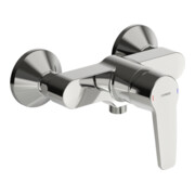 Mitigeur douche Hansa EH HANSAPOLO DN 15 f Structure murale chromée-1