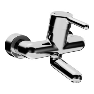 Mitigeur mural Hansa WT-EH HANSAMEDIPRO DN 15 Ausl 171mm raccord en S obturateur chromé