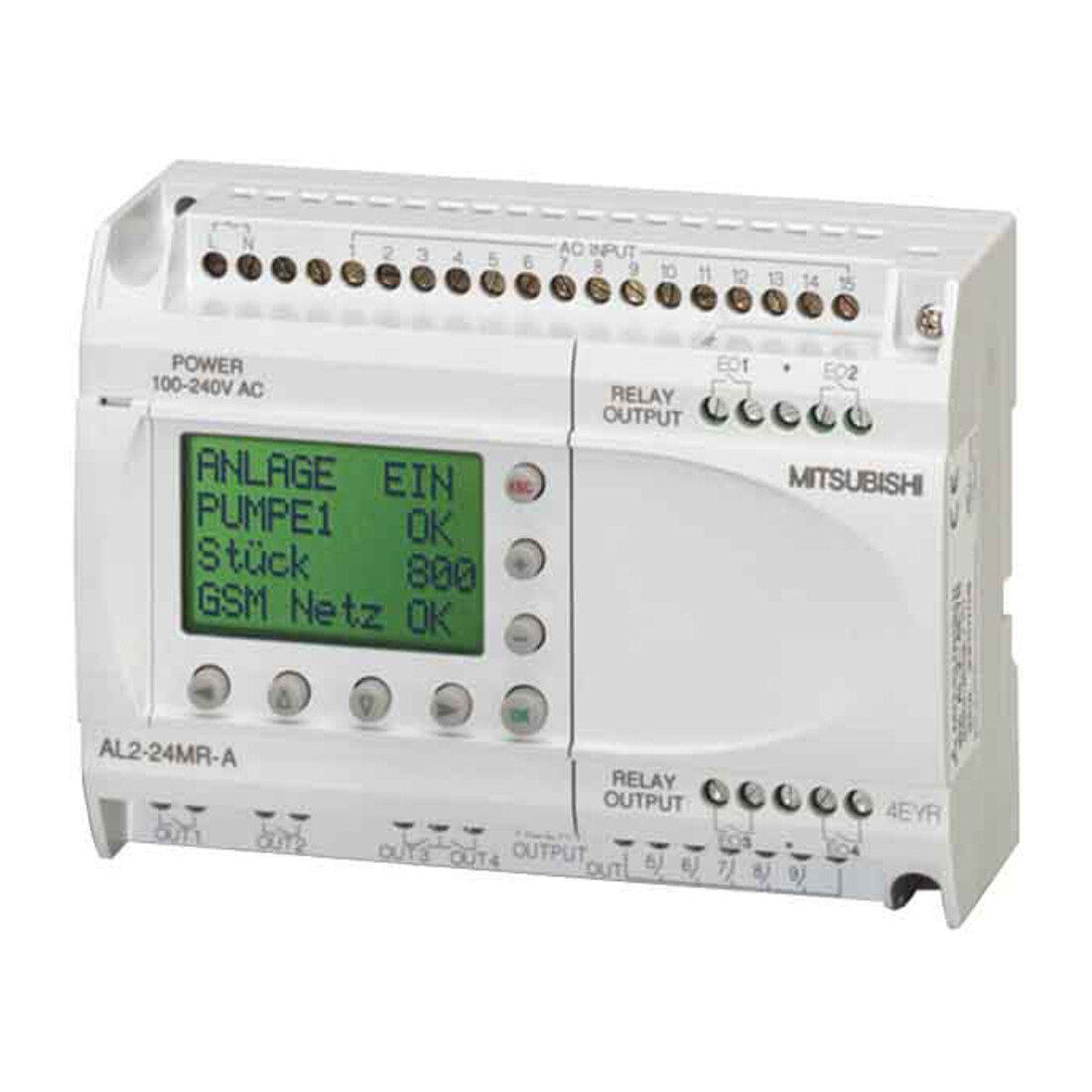 Mitsubishi Electric Alpha XL-Grundgerät 24VDC 8E/6A AL2-14MR-D#215073