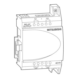 Mitsubishi Electric Erweiterungsgerät f.ALPHA-XL-Grundge. AL2-4EYR