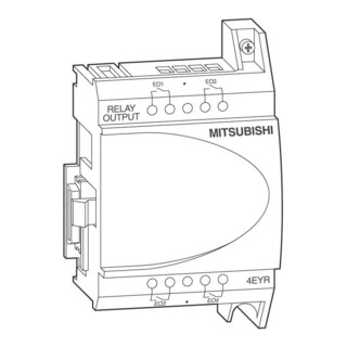 Mitsubishi Electric Module d’extension pour ALPHA-XL unité de base AL2-4EYR