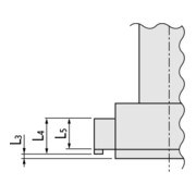 Mitutoyo 3-Linien Innenmessschraube Holtest 30-40mm, 0,005mm-4